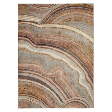 Amara AMA108 Modern Abstract Marbled Granite Stone High-Density Soft-Touch Polyester Taupe/Grey/Blush/Blue Rug-Concept Looms-Rug Love - The Most Loved Rug Store